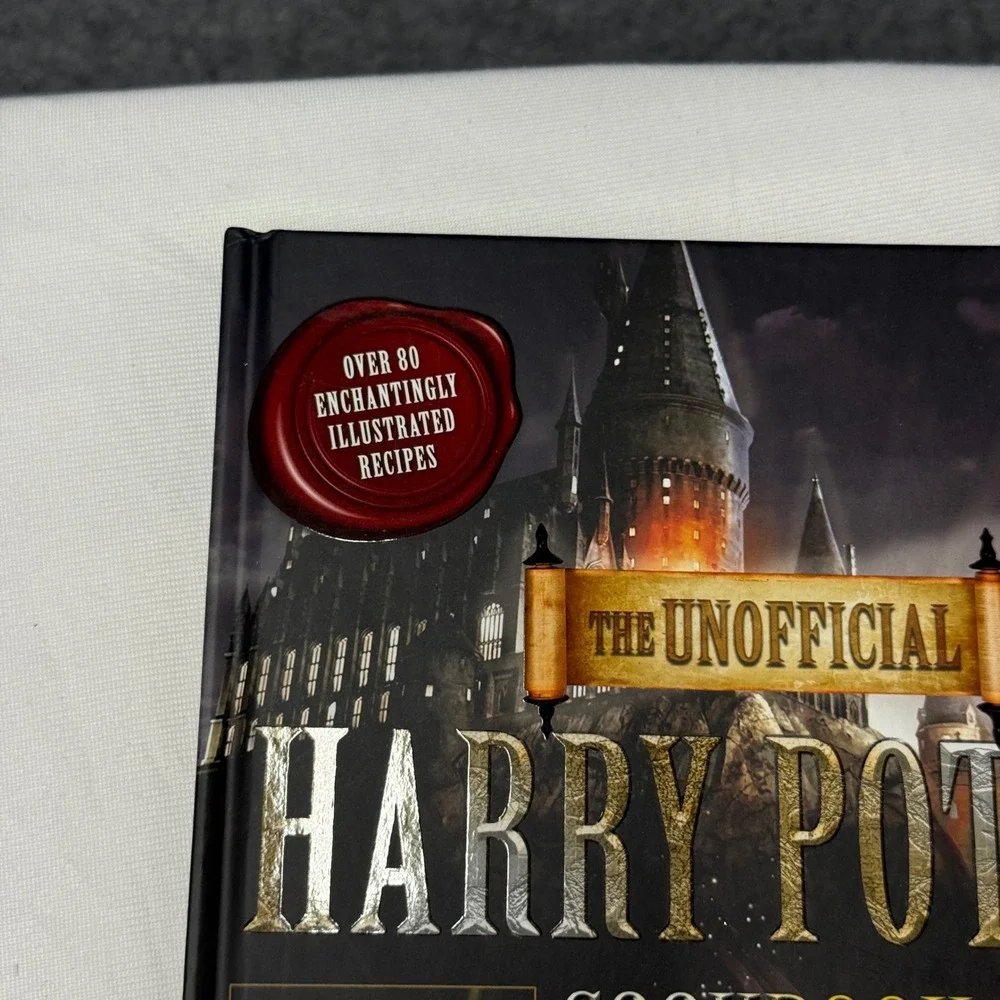 The Unofficial Harry Potter Cookbook Tom Grimm Hardcover 80+ Illustrated Recipes